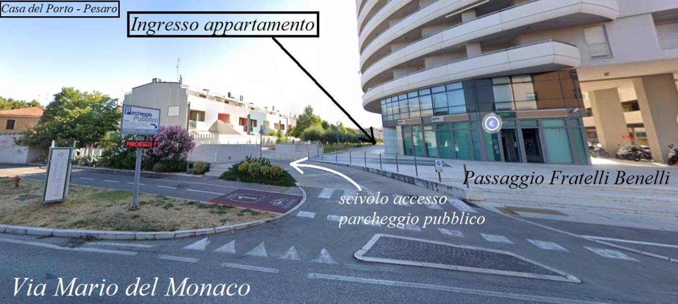 Casa Del Porto Apartment เปซาโร ภายนอก รูปภาพ